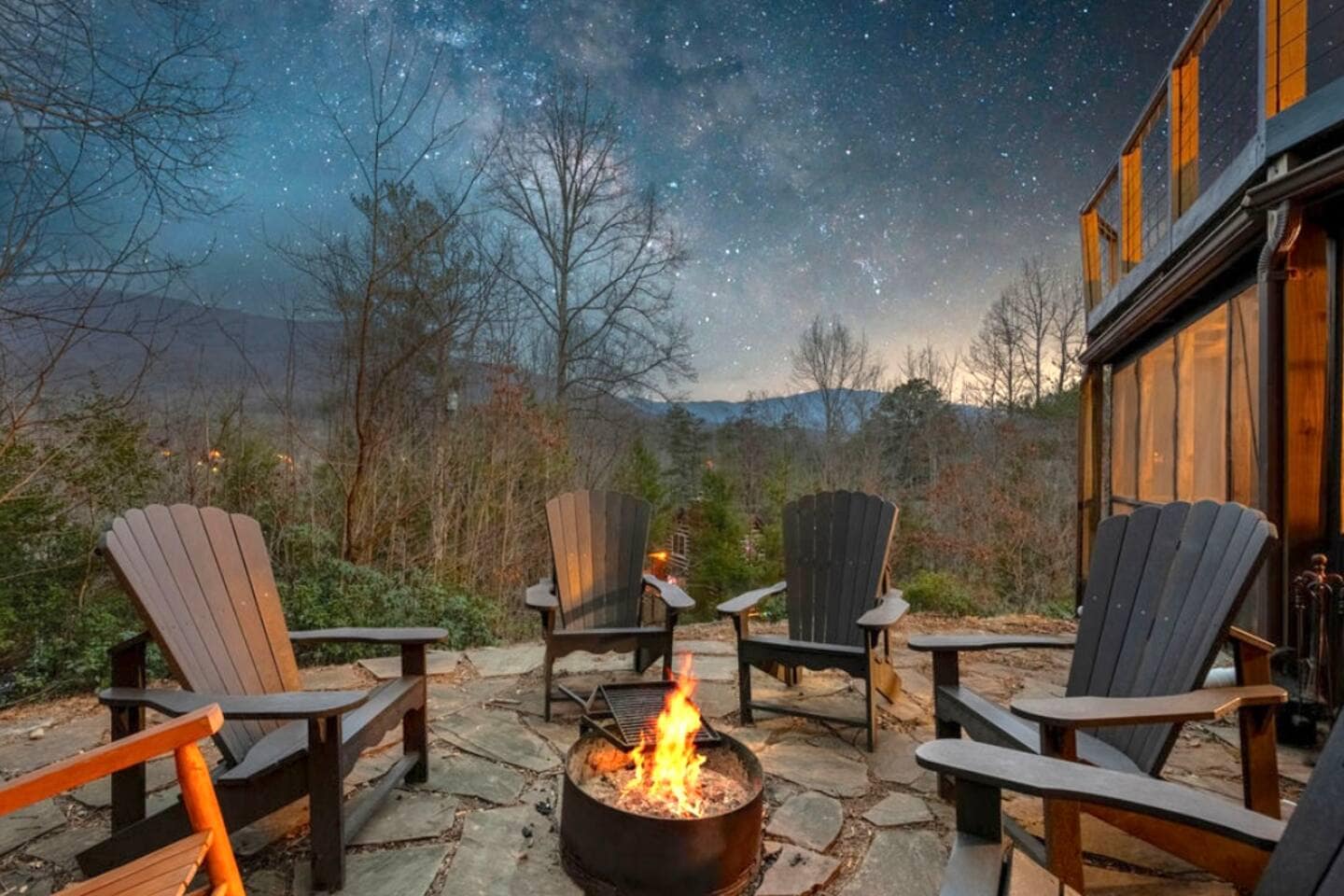 Gatlinburg Cabin Fire Pit Hot Tub Amazing Views
