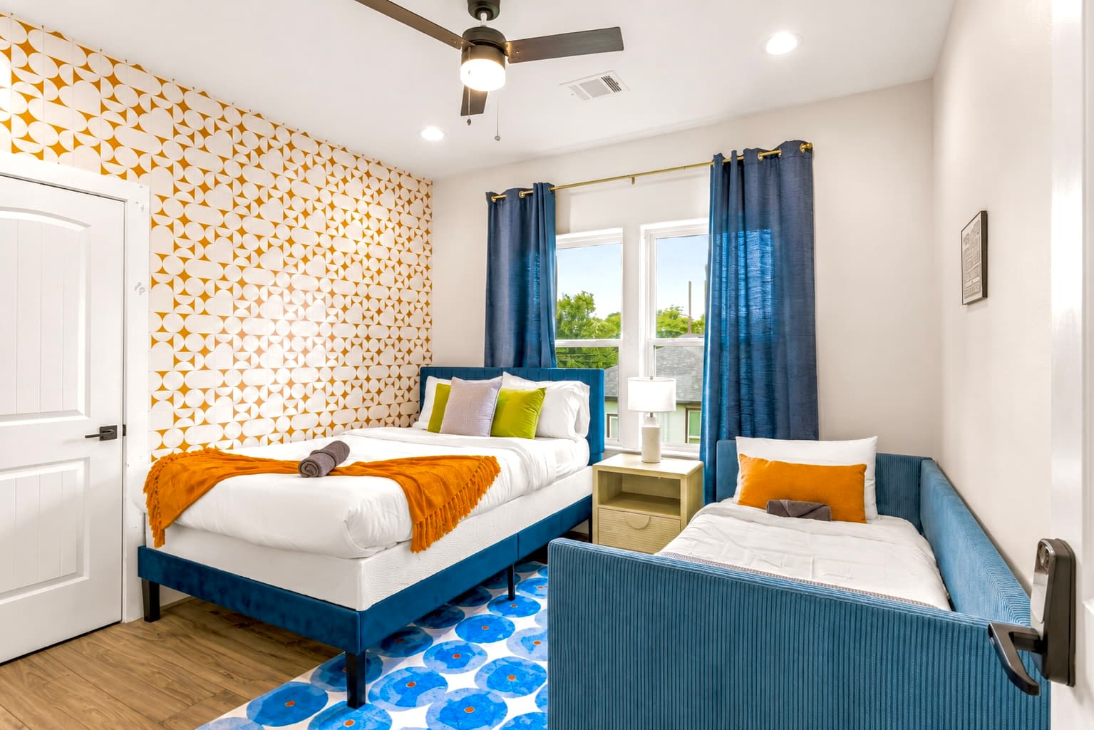 Private Ruby Room | 2 Beds, Hot Tub & Parking — 1